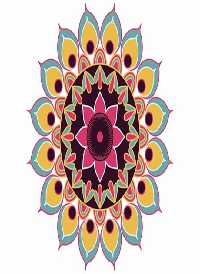 Art Kafe ملصق رانجولي من آرت كافيه ديا (الحجم: 16 × 16 بوصة) - Image 1